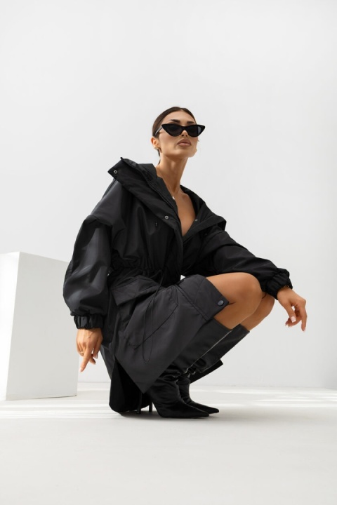 Kurtka Parka WILFRID Miss City Official czarny