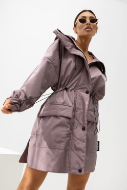 Kurtka Parka WILFRID Miss City Official puder róż