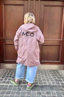 Kurtka Parka WILFRID Miss City Official puder róż