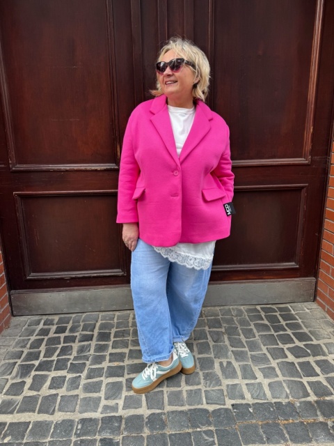 Marynarka CLEAN Miss City Official fuksja