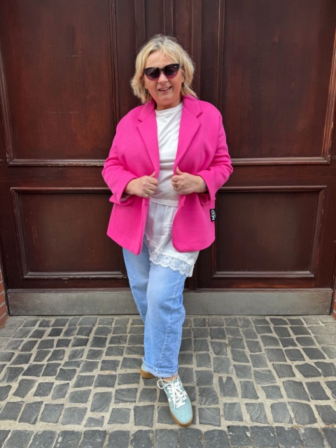 Marynarka CLEAN Miss City Official fuksja