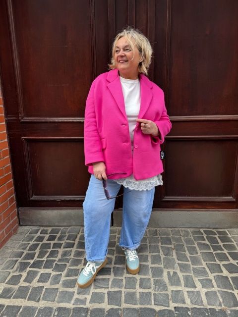 Marynarka CLEAN Miss City Official fuksja