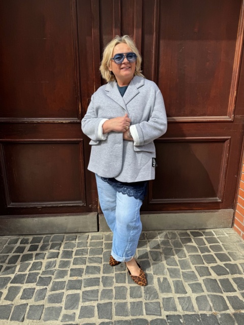 Marynarka CLEAN Miss City Official szary