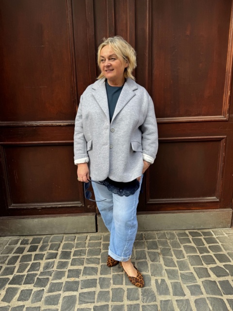 Marynarka CLEAN Miss City Official szary