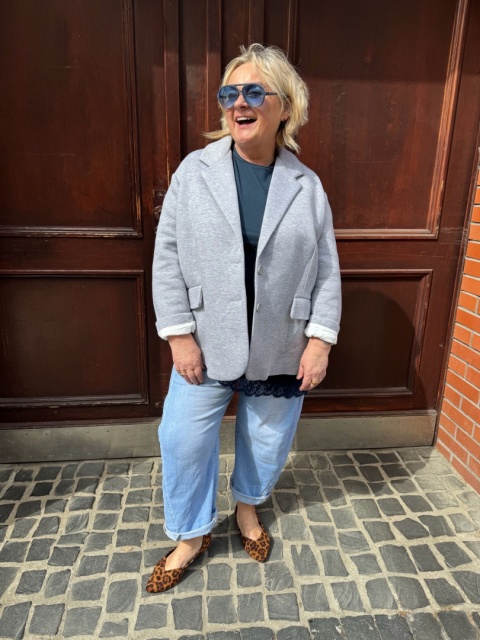 Marynarka CLEAN Miss City Official szary