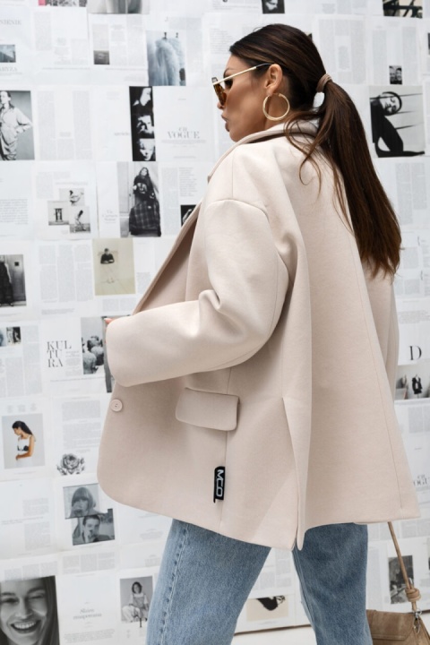 Marynarka CLEAN Miss City Official ecru