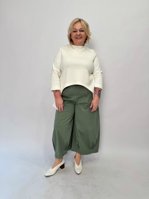 Spodnie PULO MONO Wendy Trendy oliwkowy