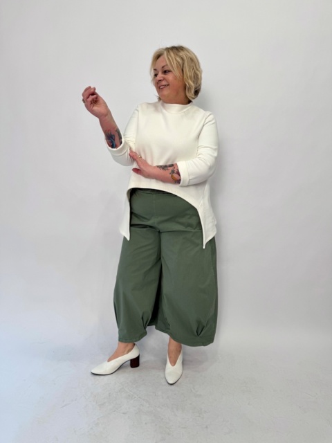 Spodnie PULO MONO Wendy Trendy oliwkowy