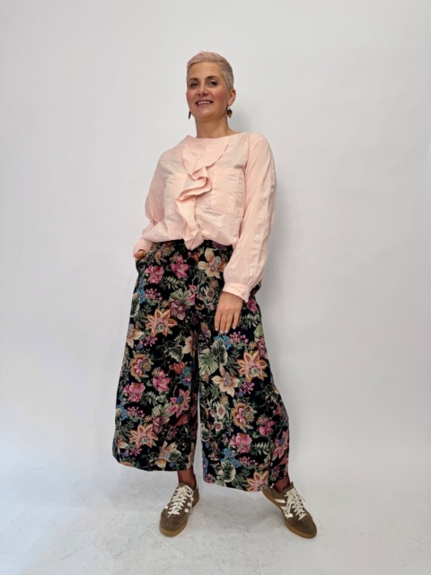 Spodnie PULO kwiaty Wendy Trendy