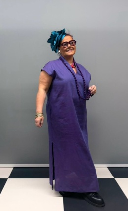 Sukienka MONA Rivabella fiolet