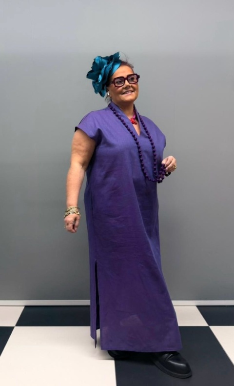 Sukienka MONA Rivabella fiolet