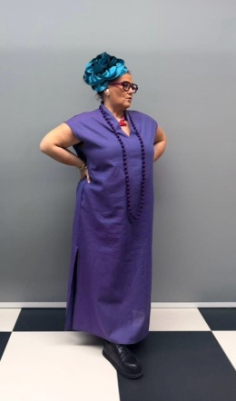 Sukienka MONA Rivabella fiolet