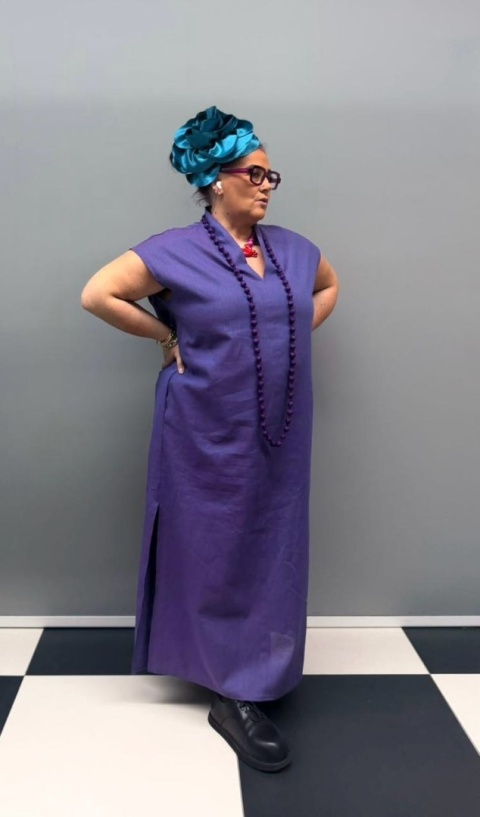 Sukienka MONA Rivabella fiolet