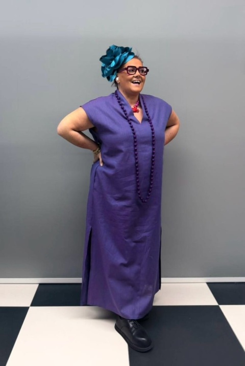 Sukienka MONA Rivabella fiolet