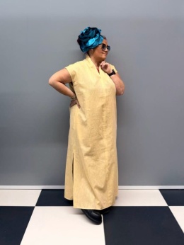 Sukienka MONA Rivabella żółty