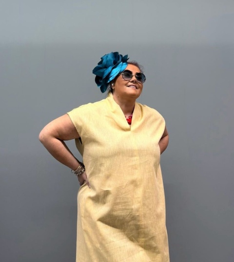 Sukienka MONA Rivabella żółty