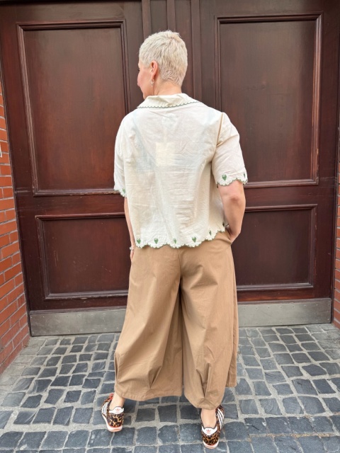 Bluzka Koszula FLO Wiya beżowy