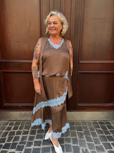 Bluzka top DELTA Wiya