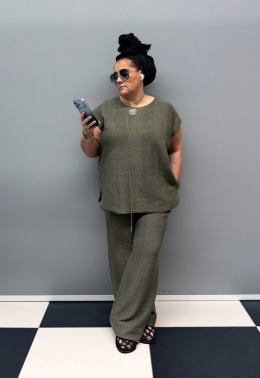 Komplet SAHARA Rivabella oliwka