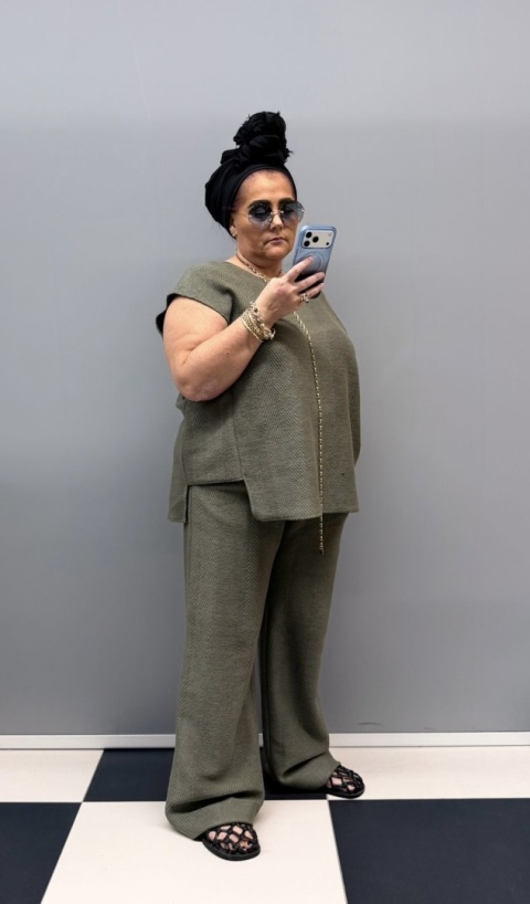 Komplet SAHARA Rivabella oliwka