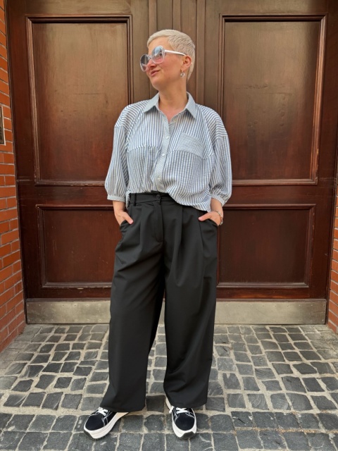 Koszula BELLA Wiya niebieski