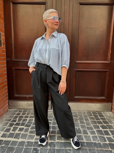 Koszula BELLA Wiya niebieski