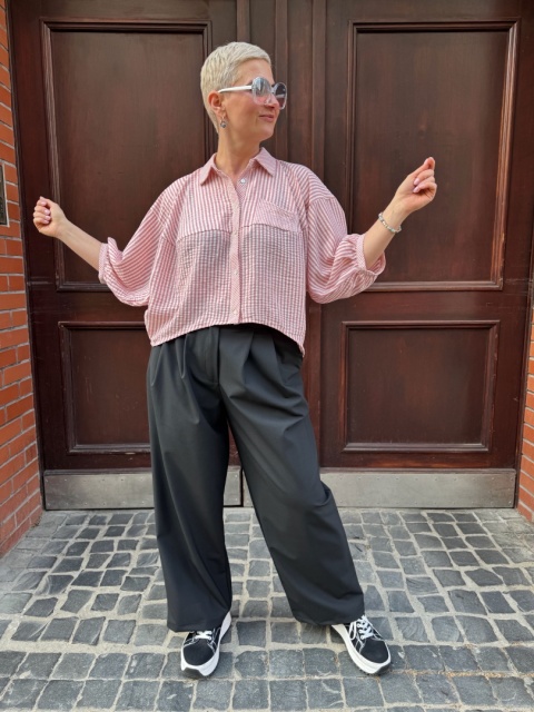 Koszula BELLA Wiya różowy