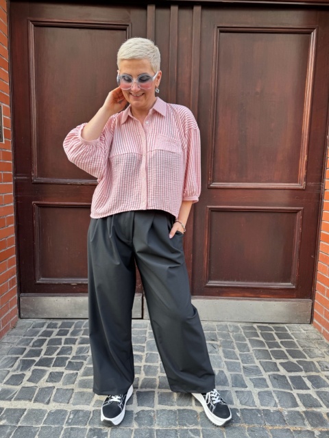 Koszula BELLA Wiya różowy