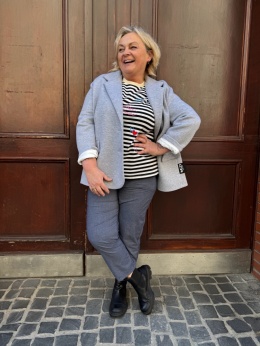 Spodnie LIMA Wendy Trendy jeansowy