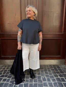 Spodnie SIMONA Wendy Trendy biały