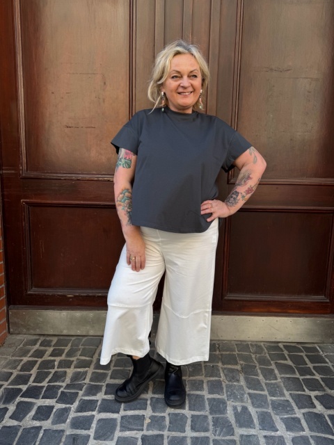 Spodnie SIMONA Wendy Trendy biały