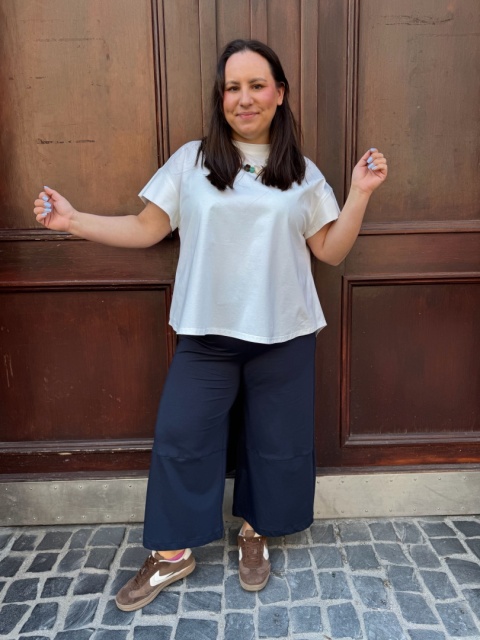 Spodnie SIMONA Wendy Trendy granatowy