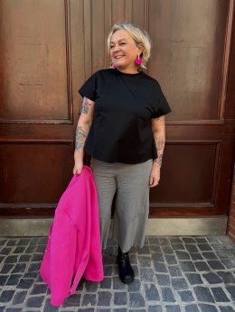 Spodnie SIMONA Wendy Trendy szare