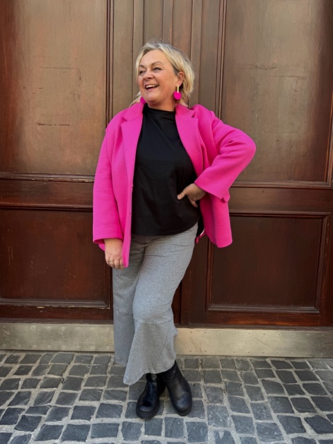 Spodnie SIMONA Wendy Trendy szare