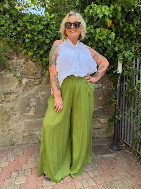 Spodnie TIGI verde