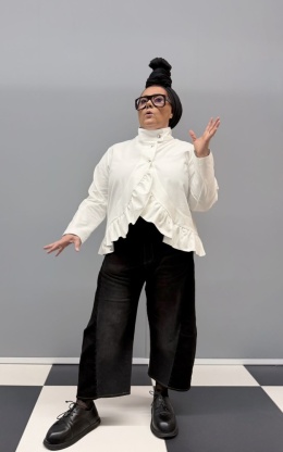 Spodnie jeansy MAX Rivabella czarne preorder