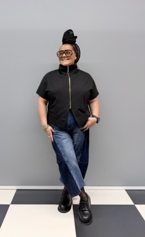 Spodnie jeansy MAX Rivabella niebieskie preorder