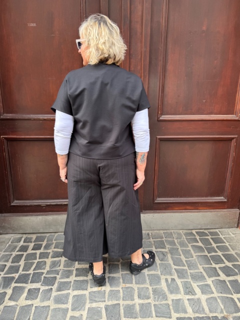 Spodnie kuloty REMI Wendy Trendy czarne