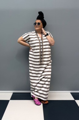 Sukienka NANA Rivabella brąz