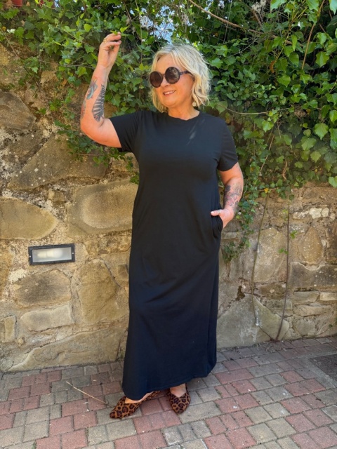Sukienka TULA Wendy Trendy czarny