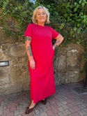 Sukienka TULA Wendy Trendy czerwony