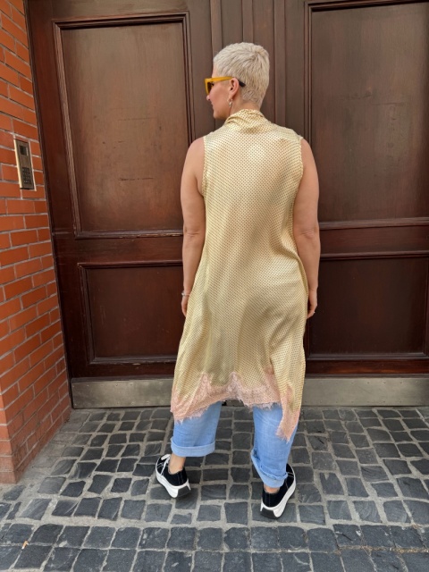 Sukienka ZOJA Wiya budyniowy