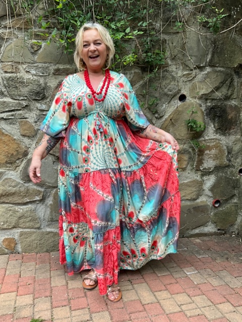 Sukienka boho BRISSA I