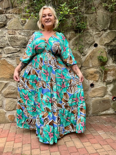 Sukienka boho BRISSA VI