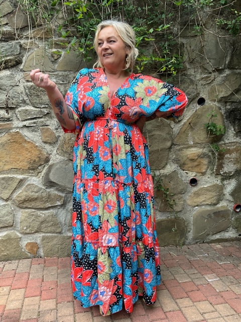 Sukienka boho BRISSA IV