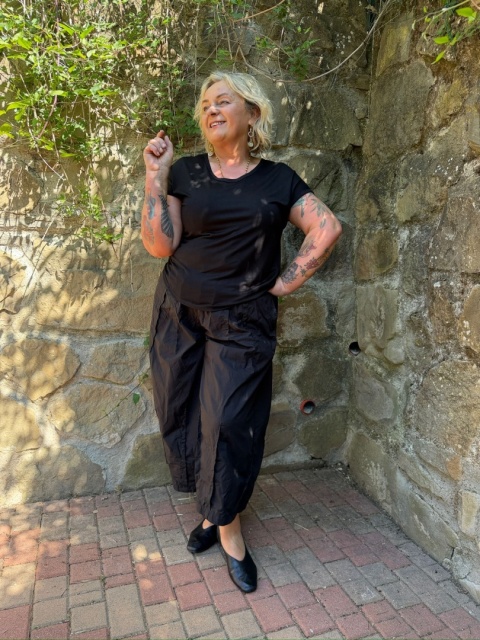 T-shirt bluzka KAJA czarny