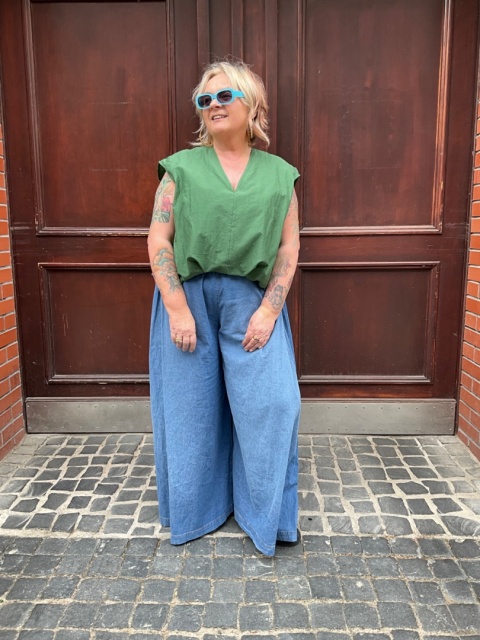 Bluzka ADEL Wendy Trendy zielona