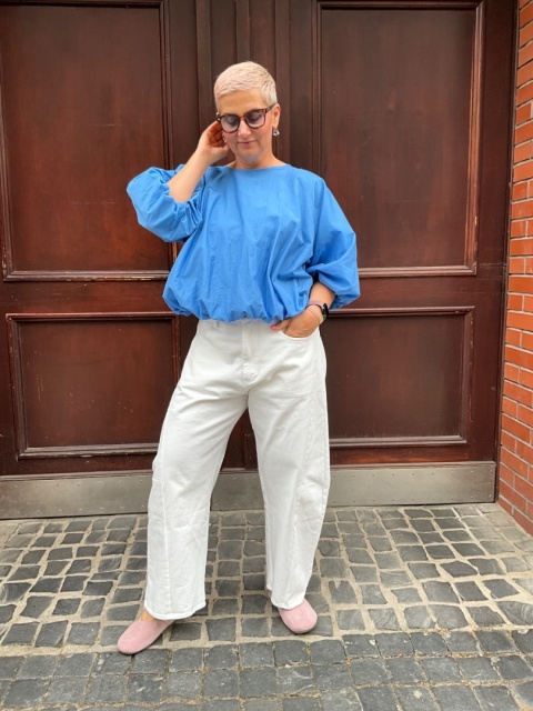 Bluzka JARI Wendy Trendy niebieska