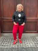 Spodnie SOLI Wendy Trendy czerwony
