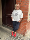 Spodnie SOLI Wendy Trendy granatowy